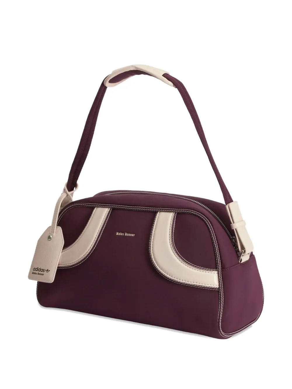 Wales Bonner X Adidas Top Handle Shoulder Bag In Purple