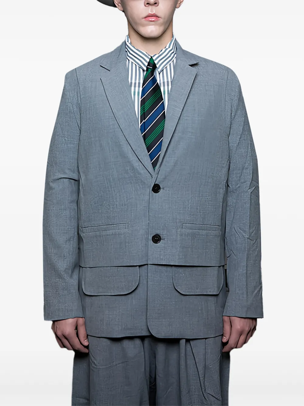Ants Button-Fastening Blazer