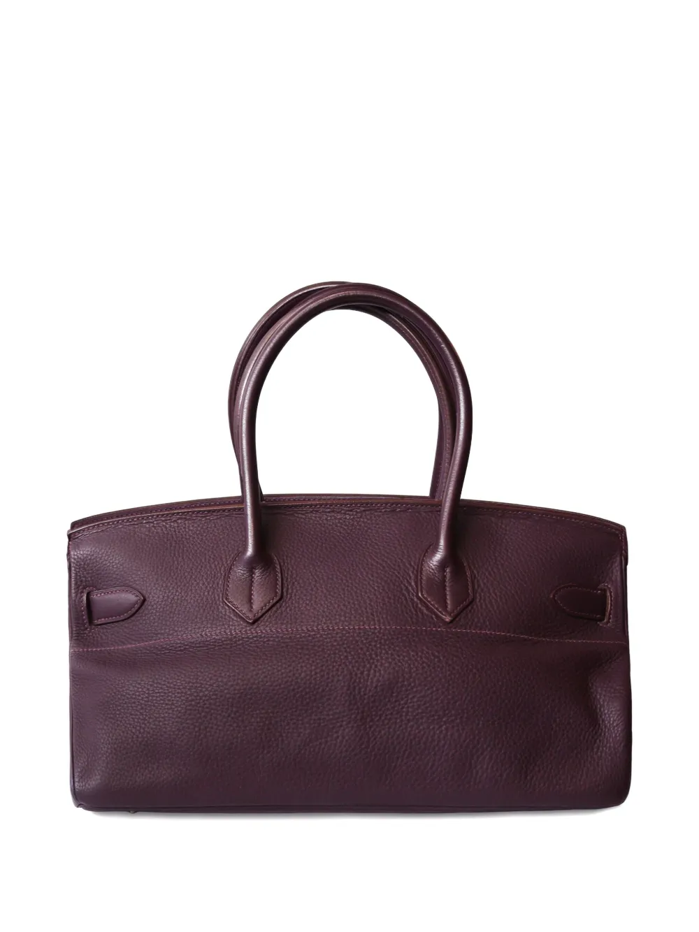 Pre-owned Hermes 2008 Birkin 42 Tote Bag In Purple