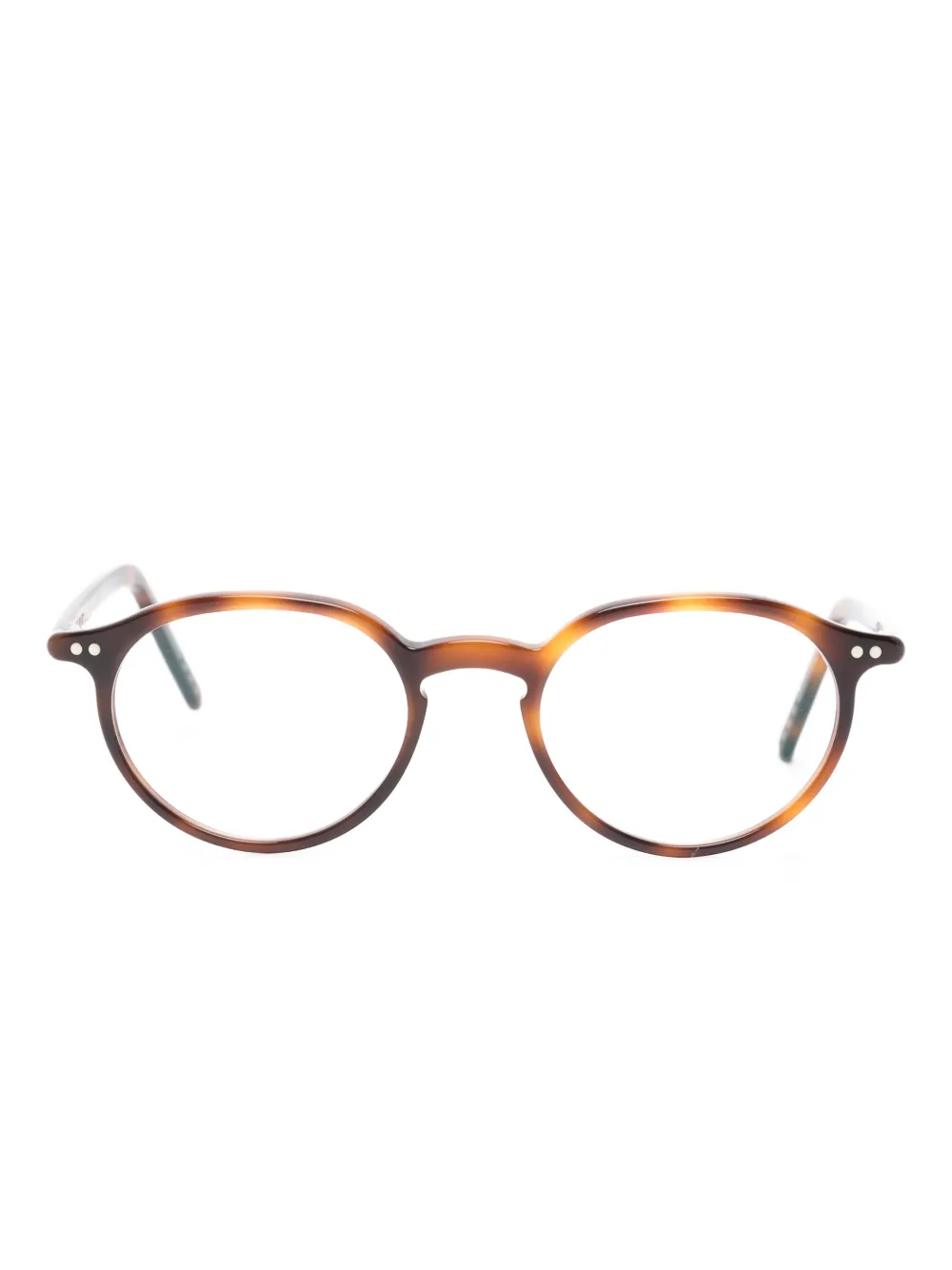 Lunor round-frame glasses | Brown | Image 1