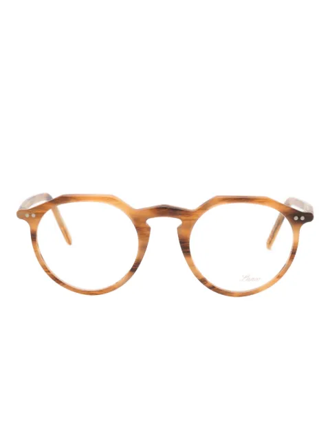 Lunor geometic-frame glasses