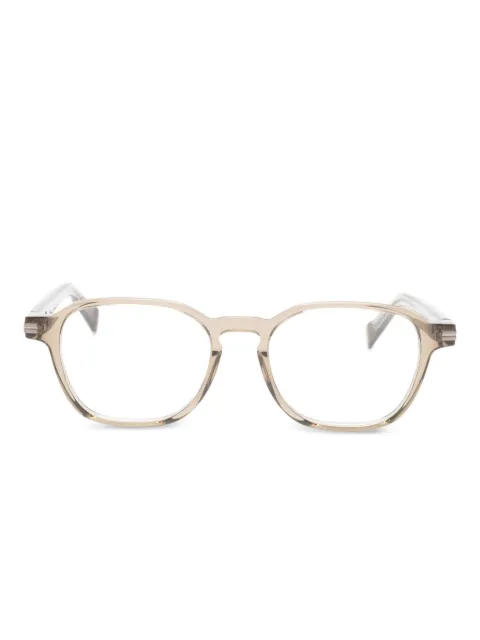 Zegna round-frame glasses