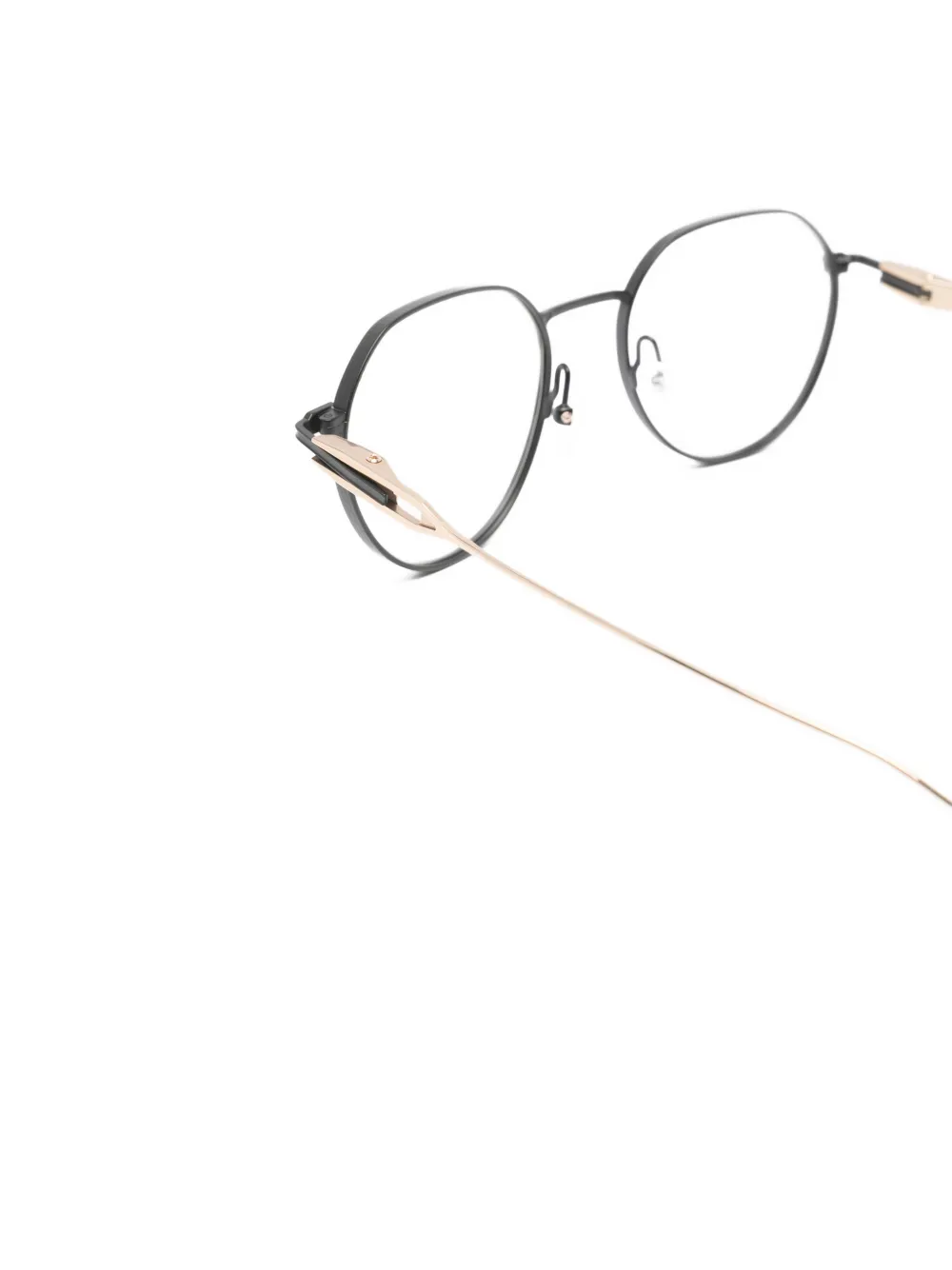  Dita Eyewear Round-frame Glasses - Black 