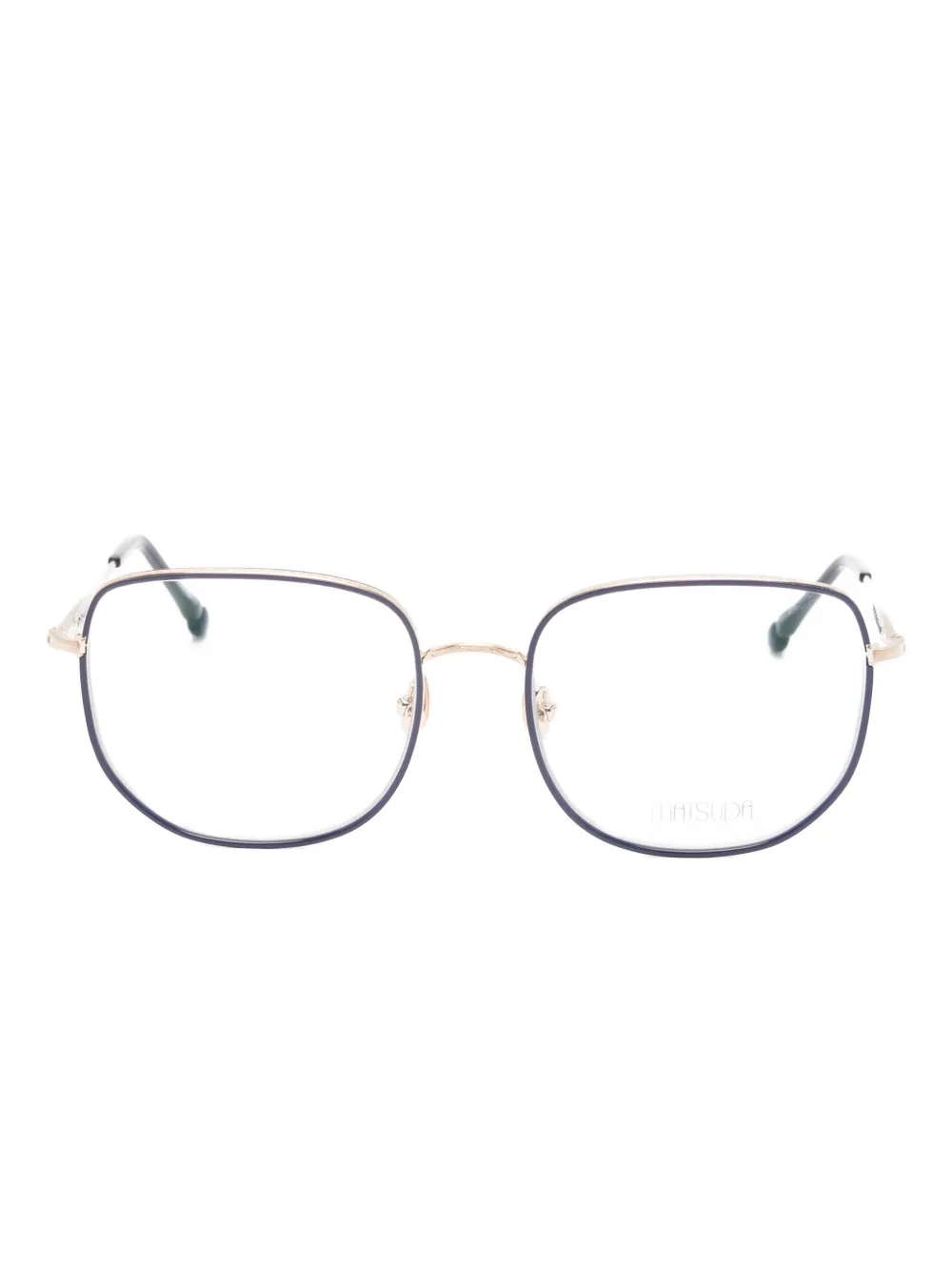 Matsuda engraved detail glasses - Blu