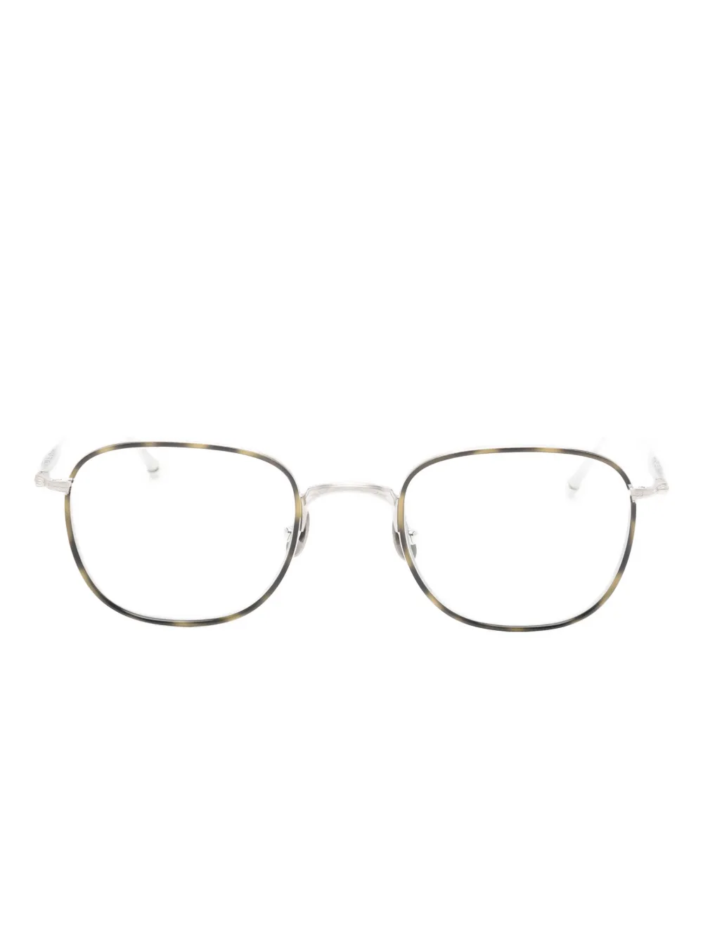 Matsuda rectangle-frame glasses | 실버 톤 | Image 1