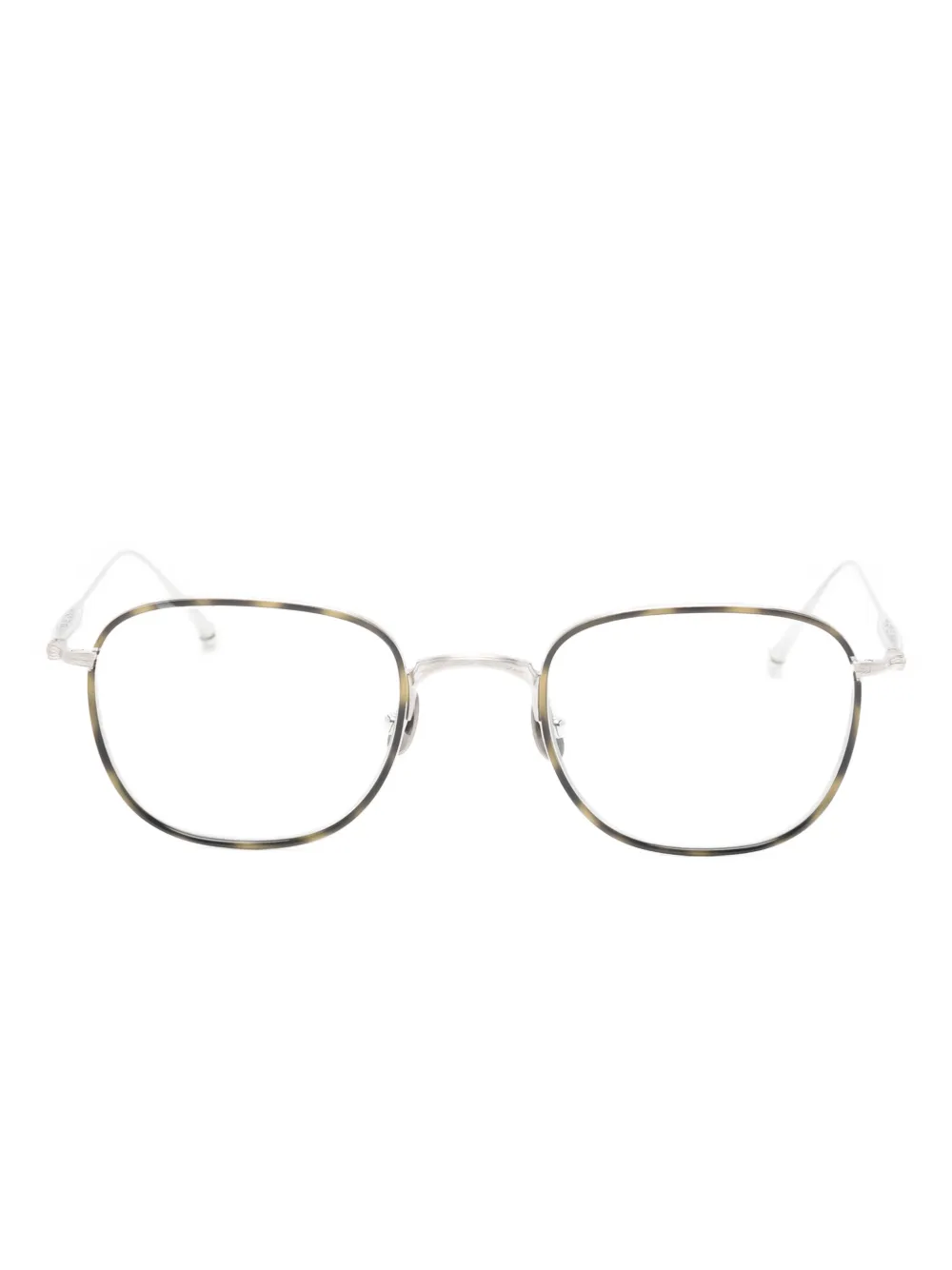 Matsuda lunettes de vue à monture rectangulaire | argent | Image 1
