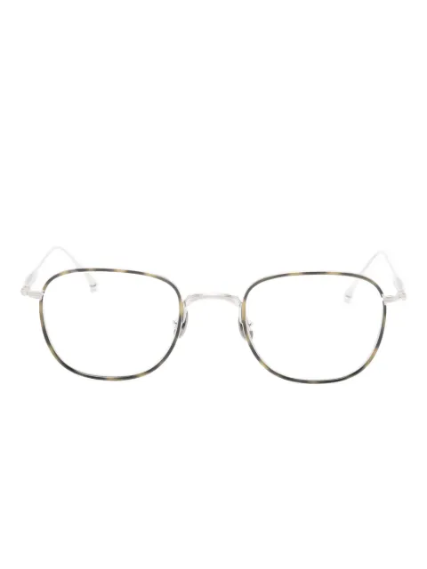 Matsuda rectangle-frame glasses