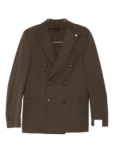 LUIGI BIANCHI MANTOVA traje con doble botonadura