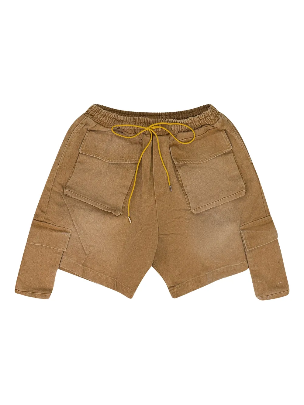 RHUDE drawstring cargo shorts | Brown | Image 1