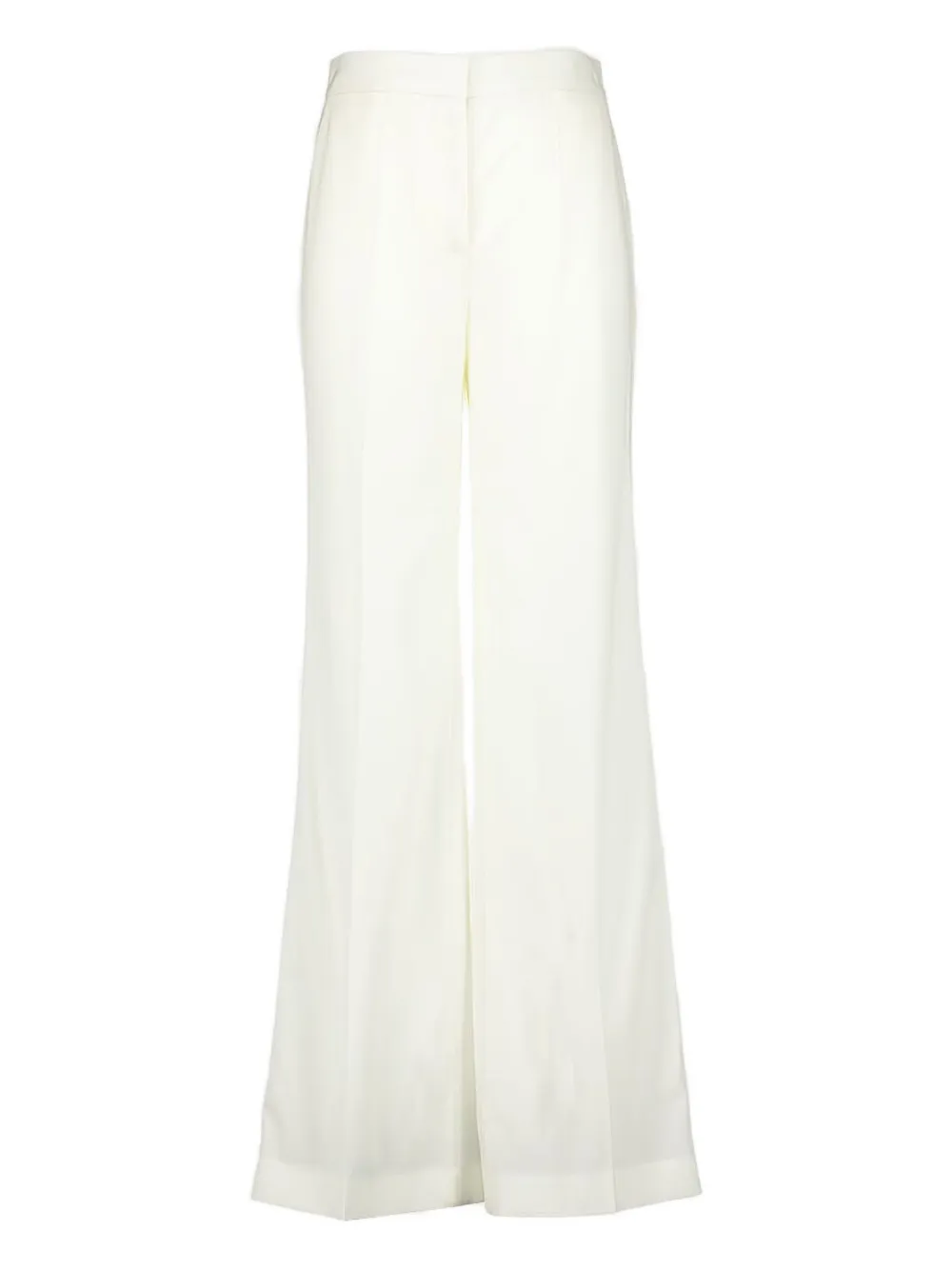 Stella McCartney flared trousers - ホワイト Stella McCartney flared trousers - ホワイト