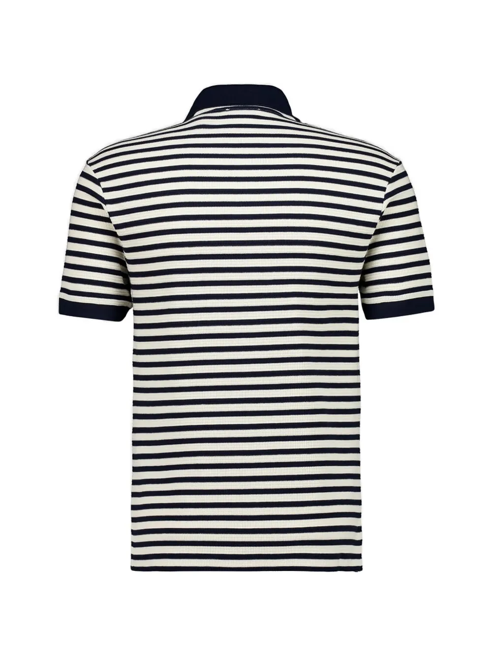 Alexander McQueen striped polo shirt - Wit