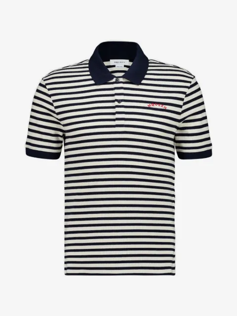 Alexander McQueen striped polo shirt