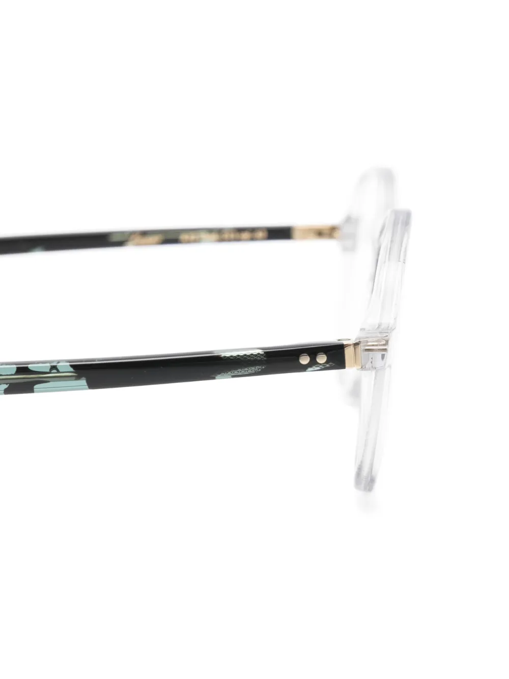  Lunor Round-frame Glasses - White 