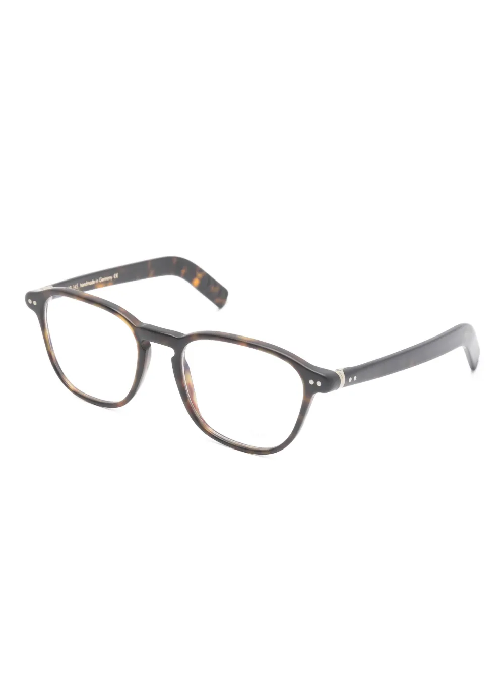 Lunor round-frame glasses | Brown | Image 1