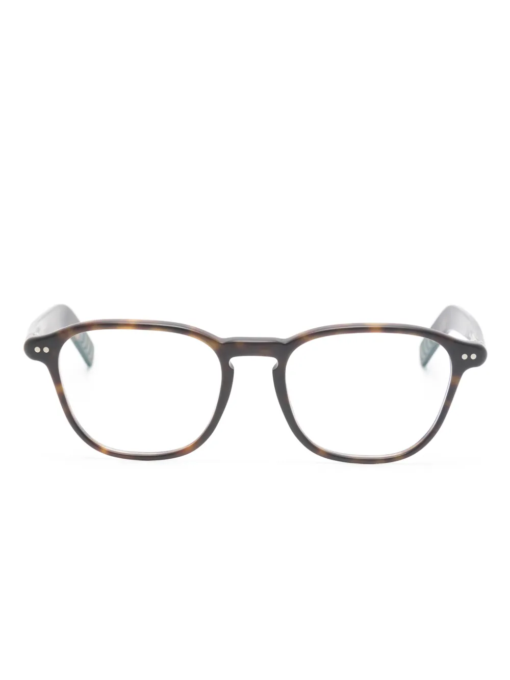 Lunor lunettes de vue à monture ronde | marron | Image 1