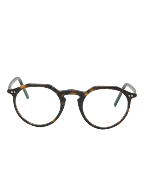 Lunor geometric-frame glasses