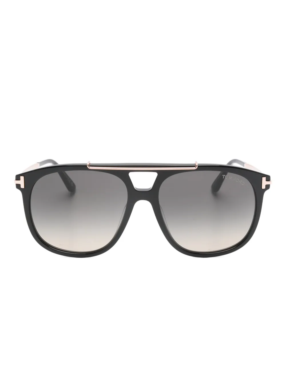 TOM FORD Eyewear Occhiali da sole Sam geometrici - Nero