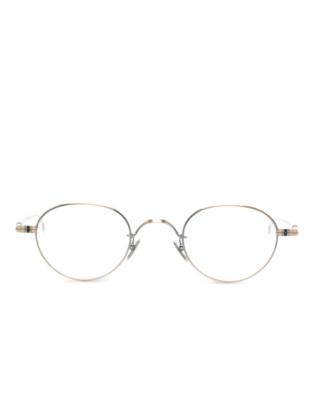 Lunor round-frame glasses | Gold | Image 1