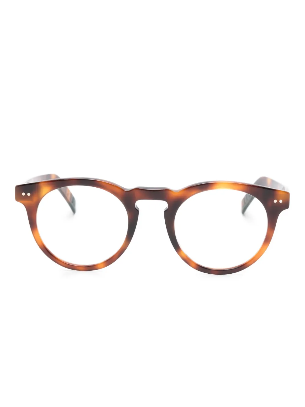 Lunor round-frame glasses | Brown | Image 1