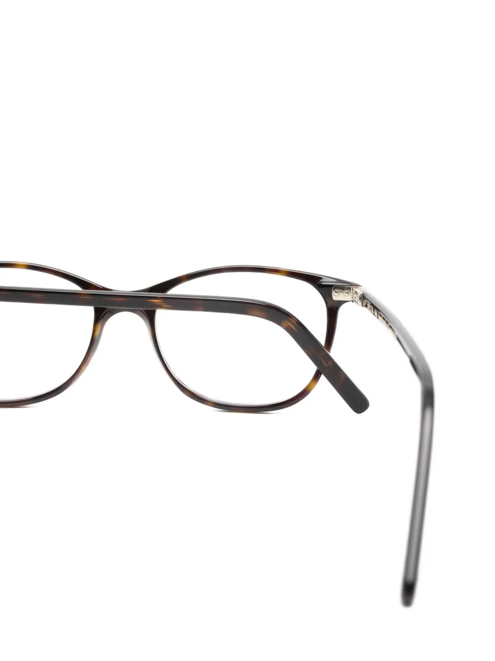  Lunor Geometric-frame Glasses - Brown 