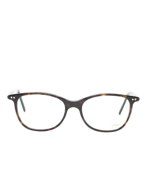Lunor geometric-frame glasses