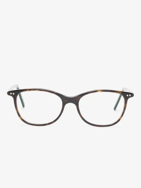 Lunor geometric-frame glasses