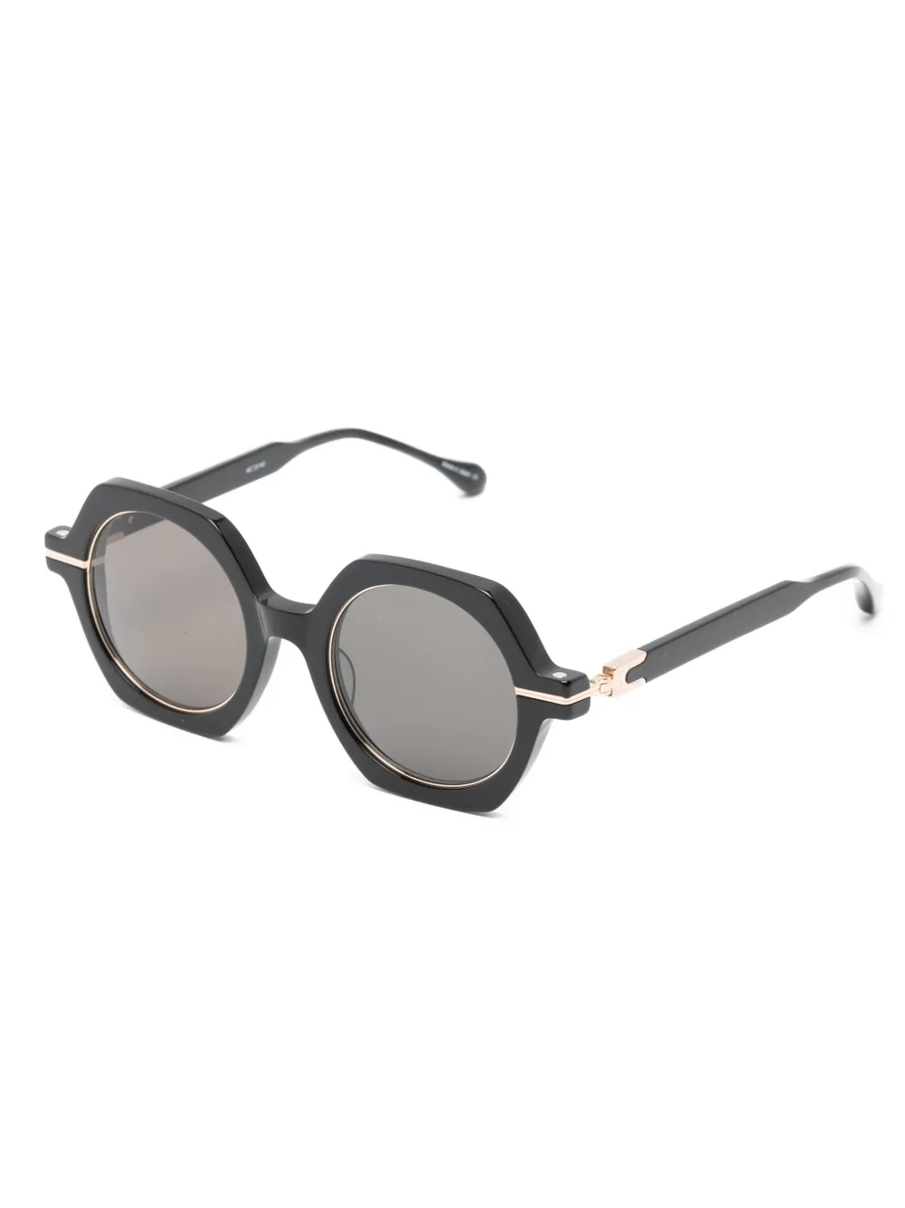 Matsuda geometric sunglasses - Zwart