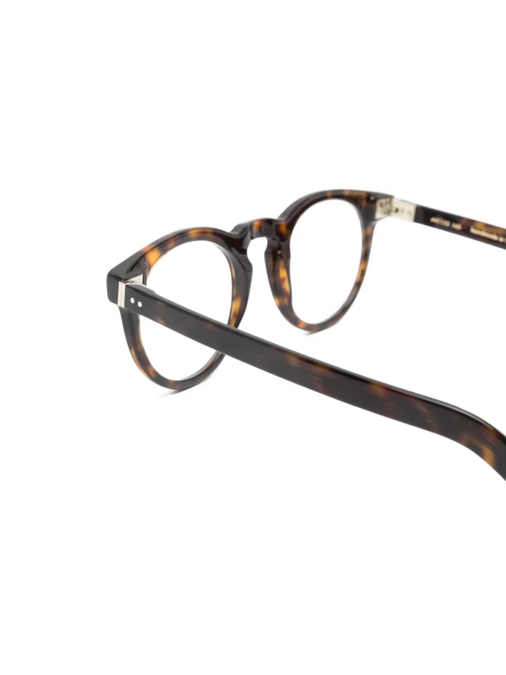  Lunor Round-frame Glasses - Brown 