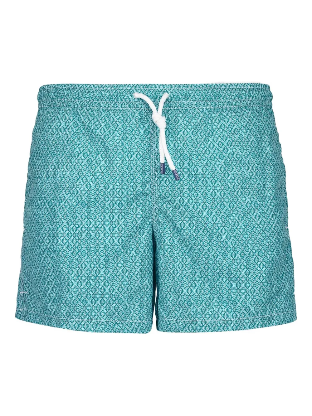 Fedeli Madeira printed swim shorts - グリーン Fedeli Madeira printed swim shorts - グリーン