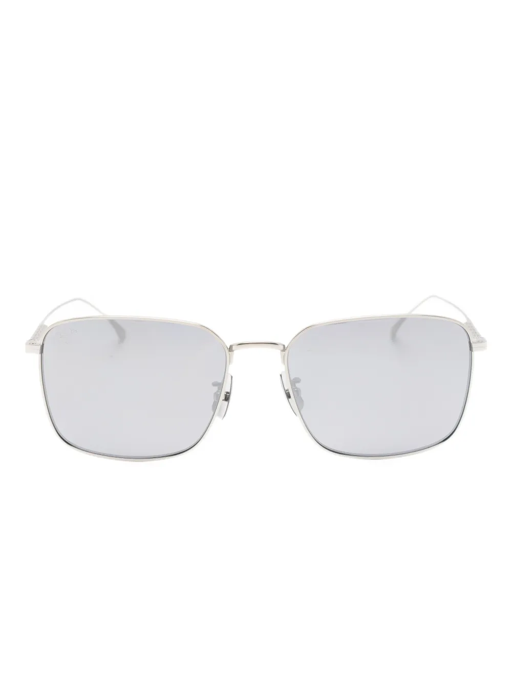 Maui Jim Kahako rectangle-frame sunglasses | Silver | Image 1