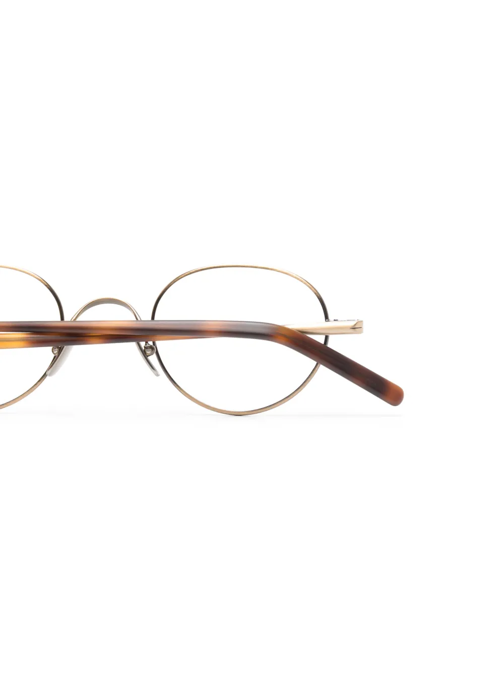  Lunor M602 Round-frame Glasses - Gold 