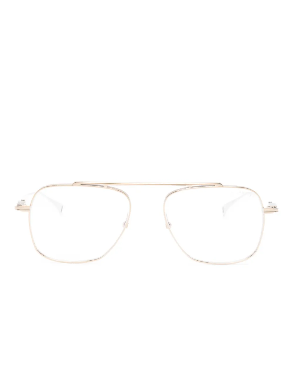 Dita Eyewear Occhiali con montatura stile pilota - Oro