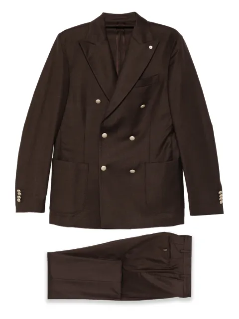 LUIGI BIANCHI MANTOVA double-breasted suit