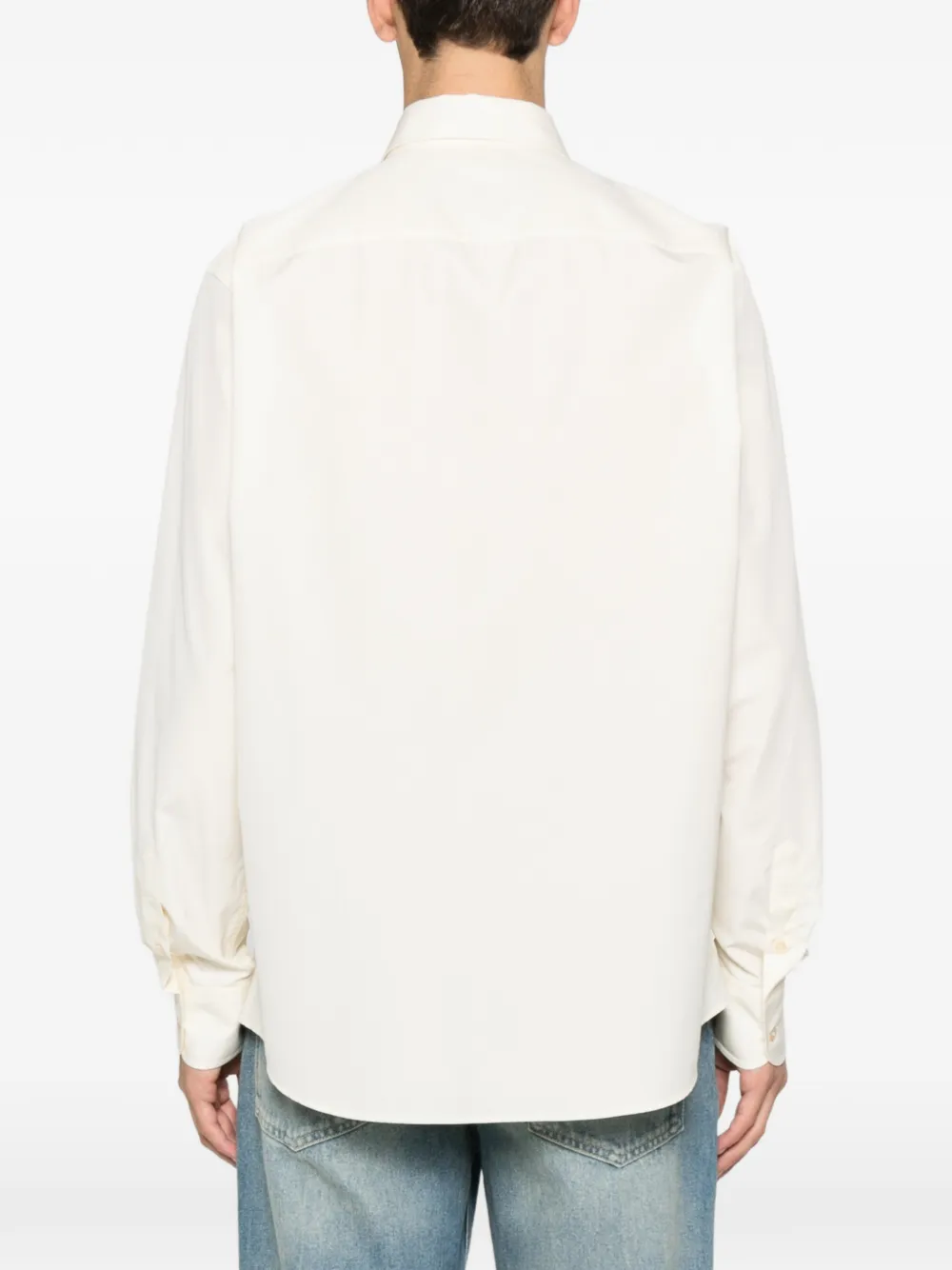 Valentino Garavani chest-pocket shirt Beige