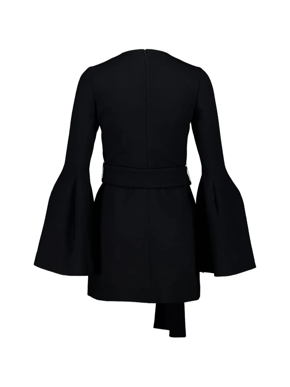 Gabriela Hearst Shadon bell-sleeve tunic blouse - Zwart