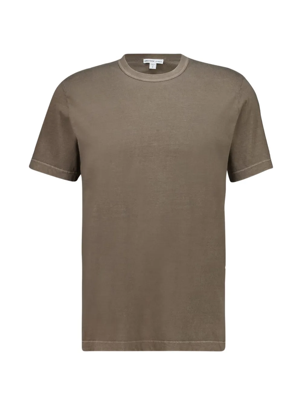 James Perse crew-neck short-sleeve T-shirt - Marrone