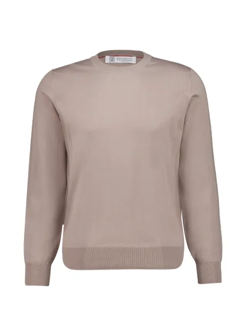 Brunello Cucinelli سويتر برقبة مستديرة