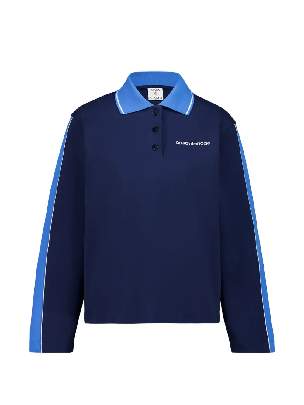 Casablanca Polo con logo - Blu
