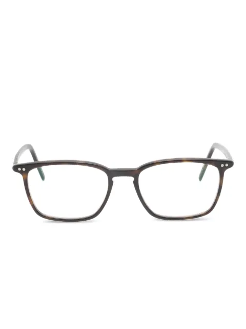 Lunor square frame glasses