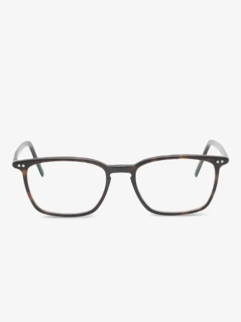 Lunor square frame glasses
