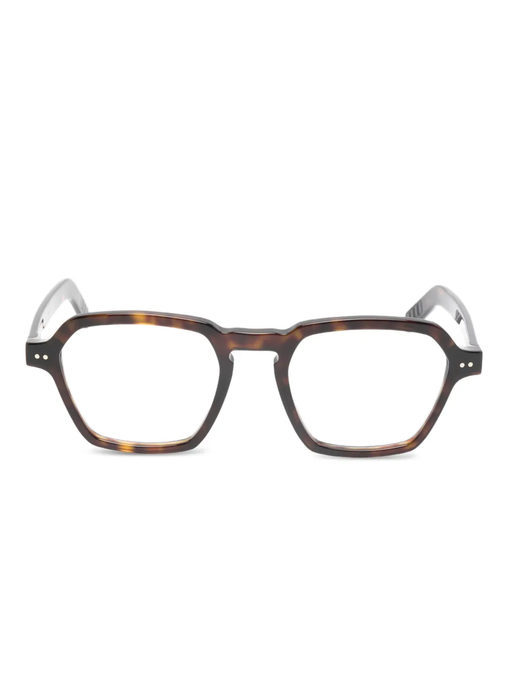 Lunor square-frame glasses | marrón | Image 1