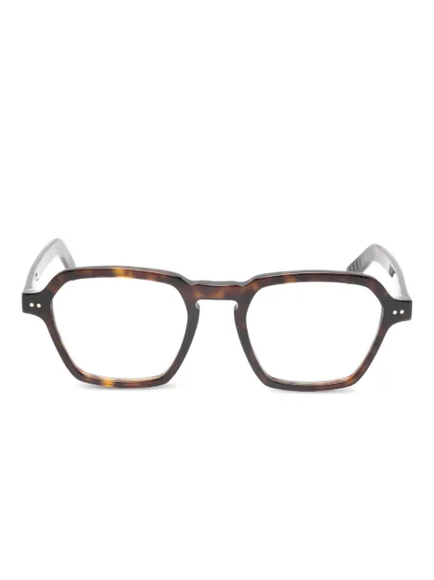 Lunor square-frame glasses