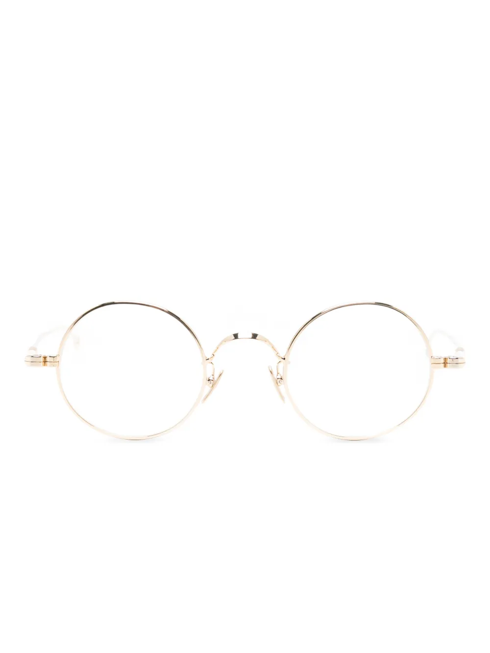 Lunor round-frame glasses | Gold | Image 1