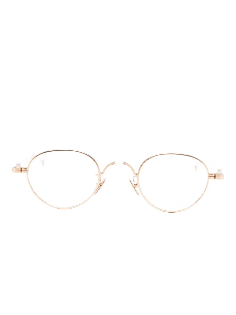 Lunor round-frame glasses | Gold | Image 1