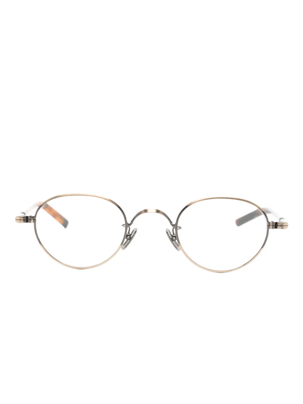 Lunor round-frame glasses | Gold | Image 1