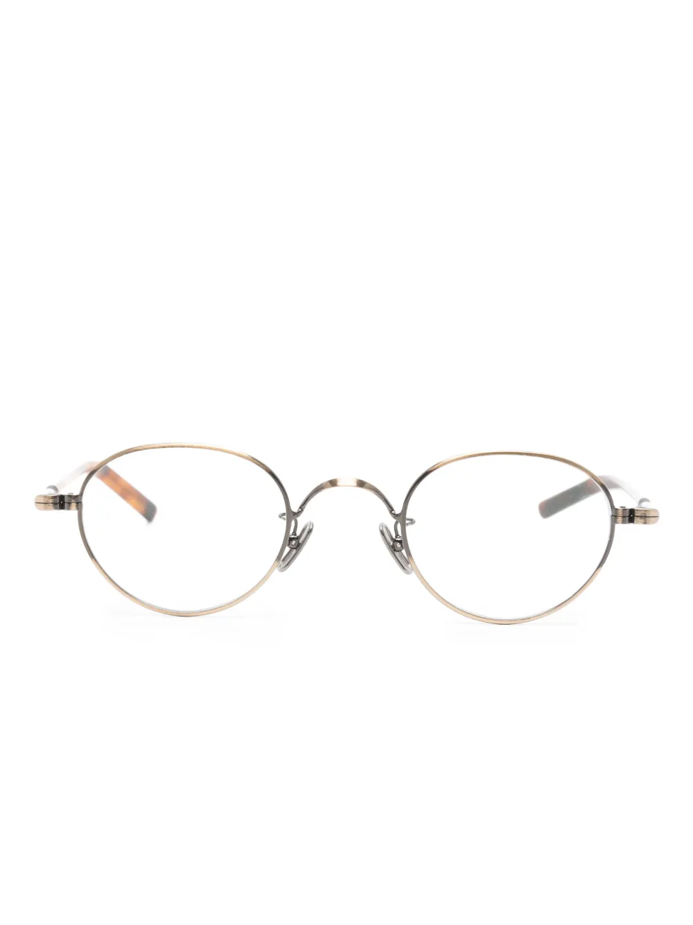 Lunor round-frame glasses | Gold | Image 1
