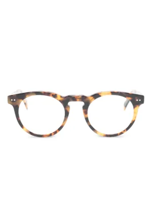 Moscot Lemtosh ラウンドフレーム サングラス | ブラック | FARFETCH JP