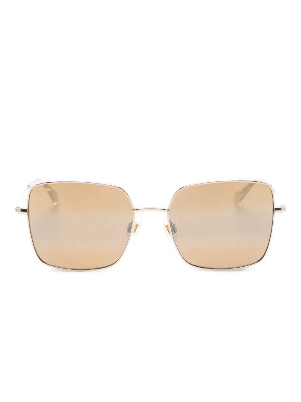 Maui Jim Lipine square-frame sunglasses | Gold | Image 1