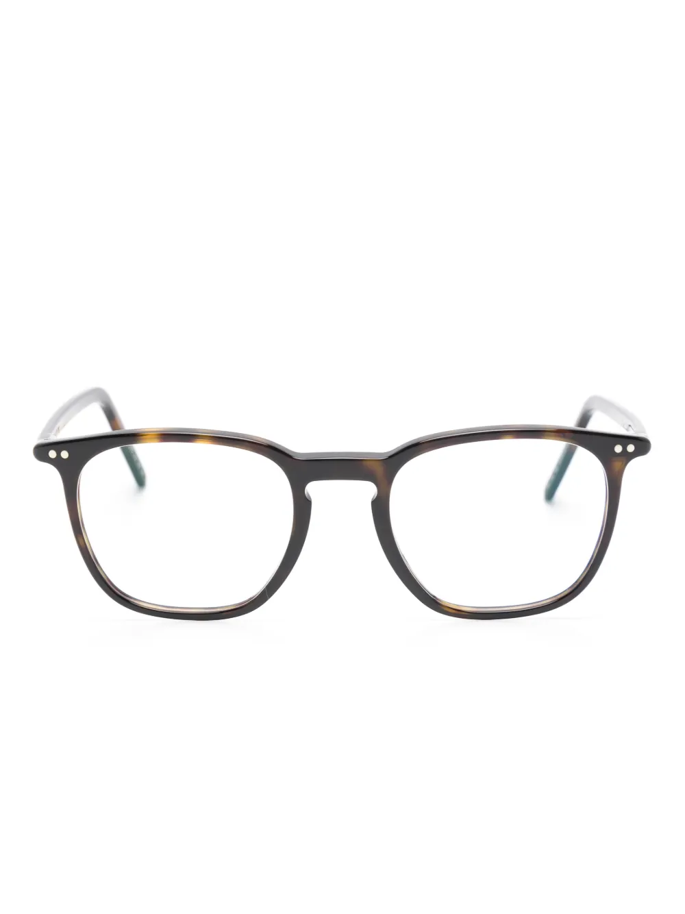 Lunor round-frame glasses | Brown | Image 1