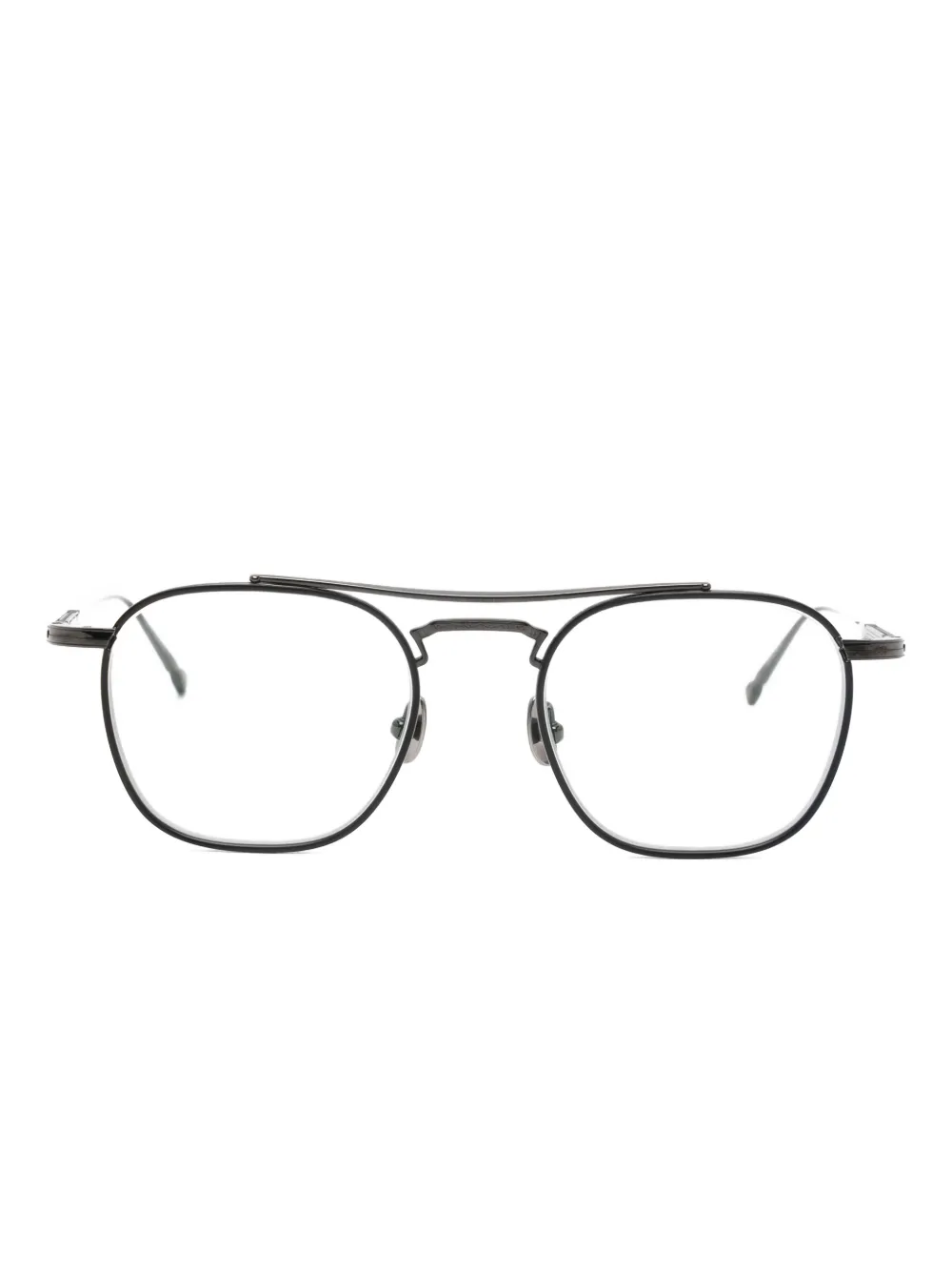 Matsuda M3149 geometric-frame glasses | Black | Image 1
